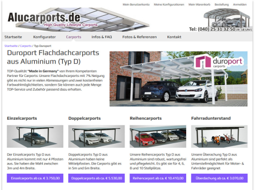 Alucarports.de